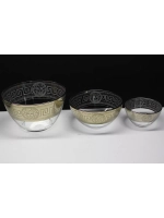 Набор салатников стеклянный 3 шт