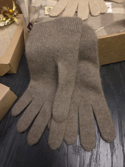 Перчатки женские из 100% Кашемира. Монголия