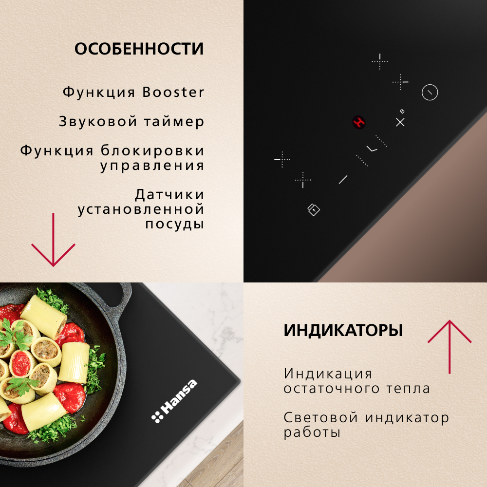 Индукционная панель Hansa BHI68302