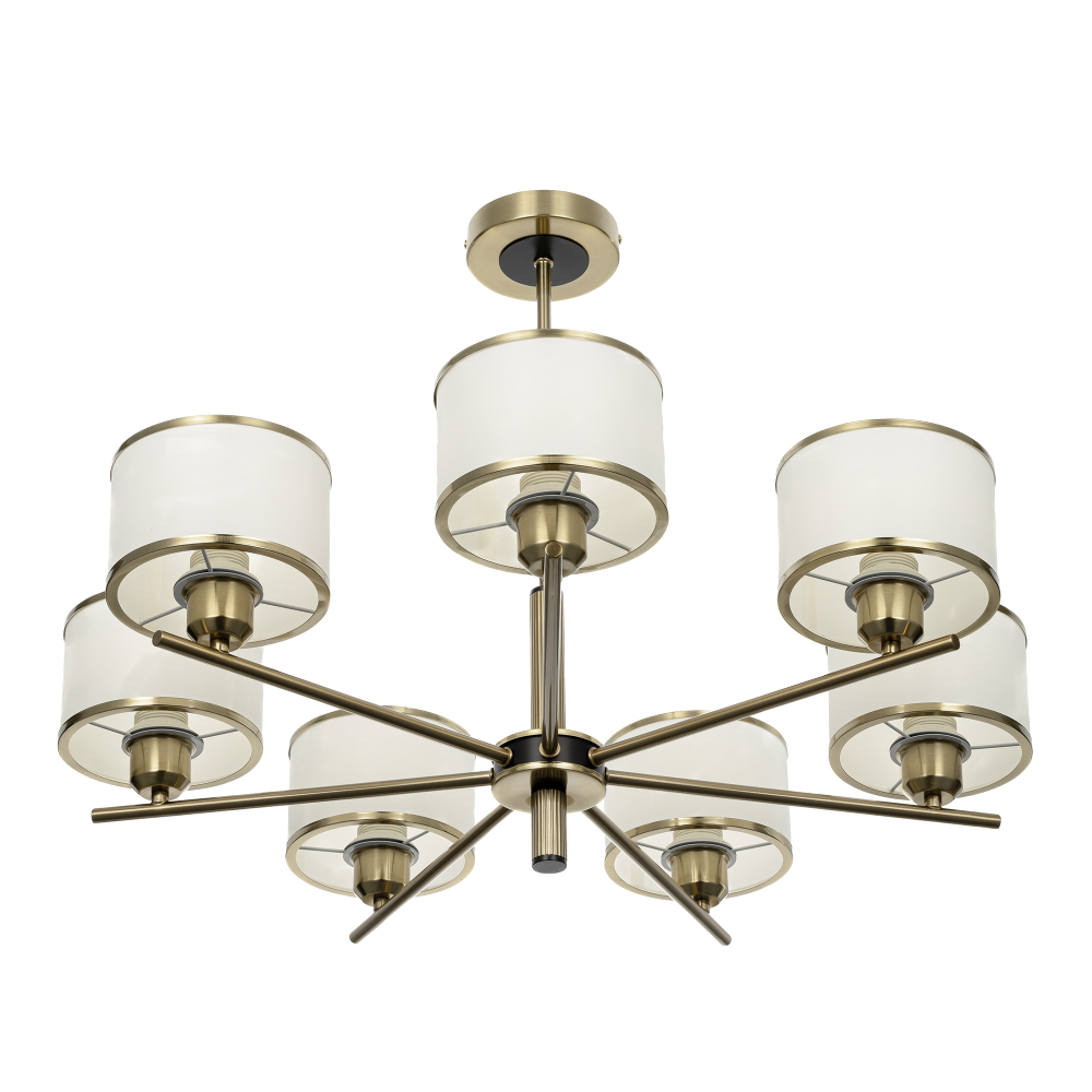 Citilux ALTON CL421273 Люстра на штанге с абажурами Бронза