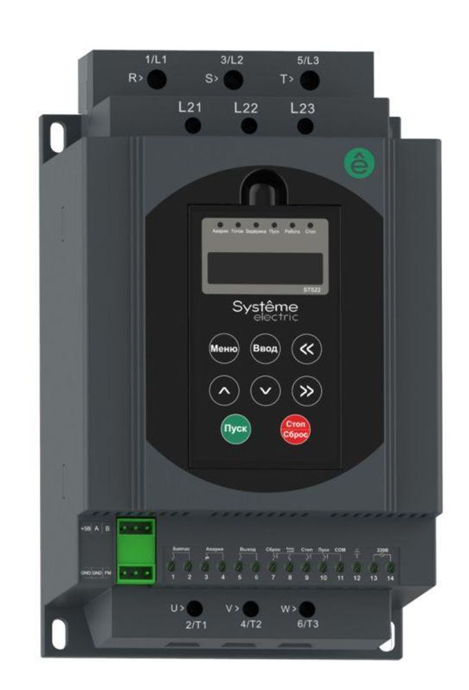 Устройство плавного пуска STS22 15кВт 400В без встроен. байпасного контактора SE STS22D15N4