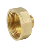 Переход латунь Ду 25х20 (1"х3/4") ВР/НР VALFEX VF.592.L.100.034