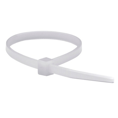 Хомут P6.6 стандартный, белый 4,8x390