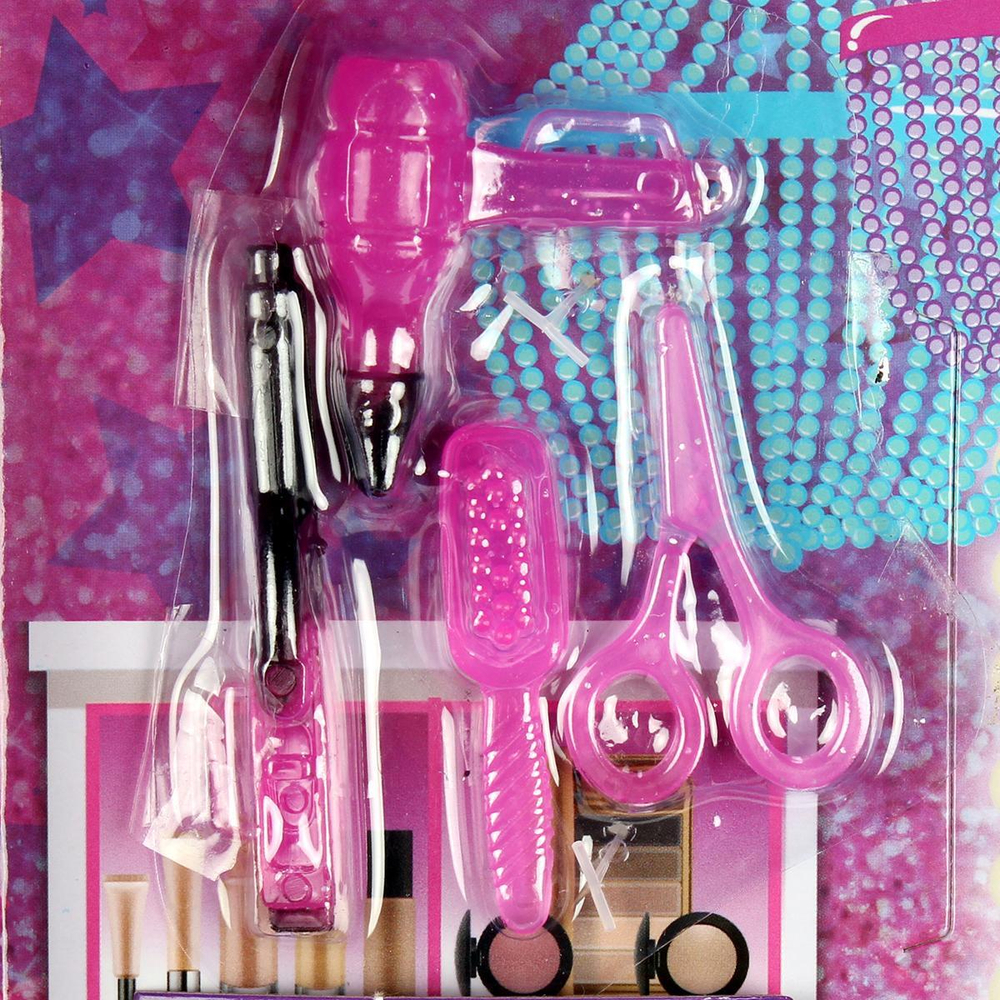 Кукла тип модель 29см София визажист, руки и ноги сгибаются, с акс. в коробка София и Алекс 66520-S-BB