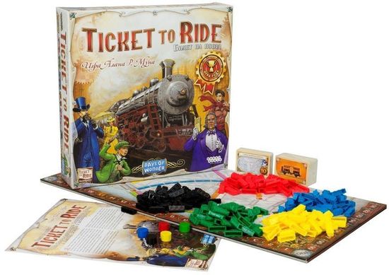 Купить настольную игру Ticket to Ride: Америка