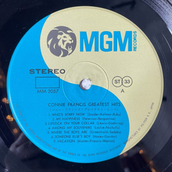 Винтажная виниловая пластинка LP Connie Francis Greatest Hits (Japan 1973) (No Obi) Looking For Love