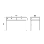 Консольный стол BERGEN BG027