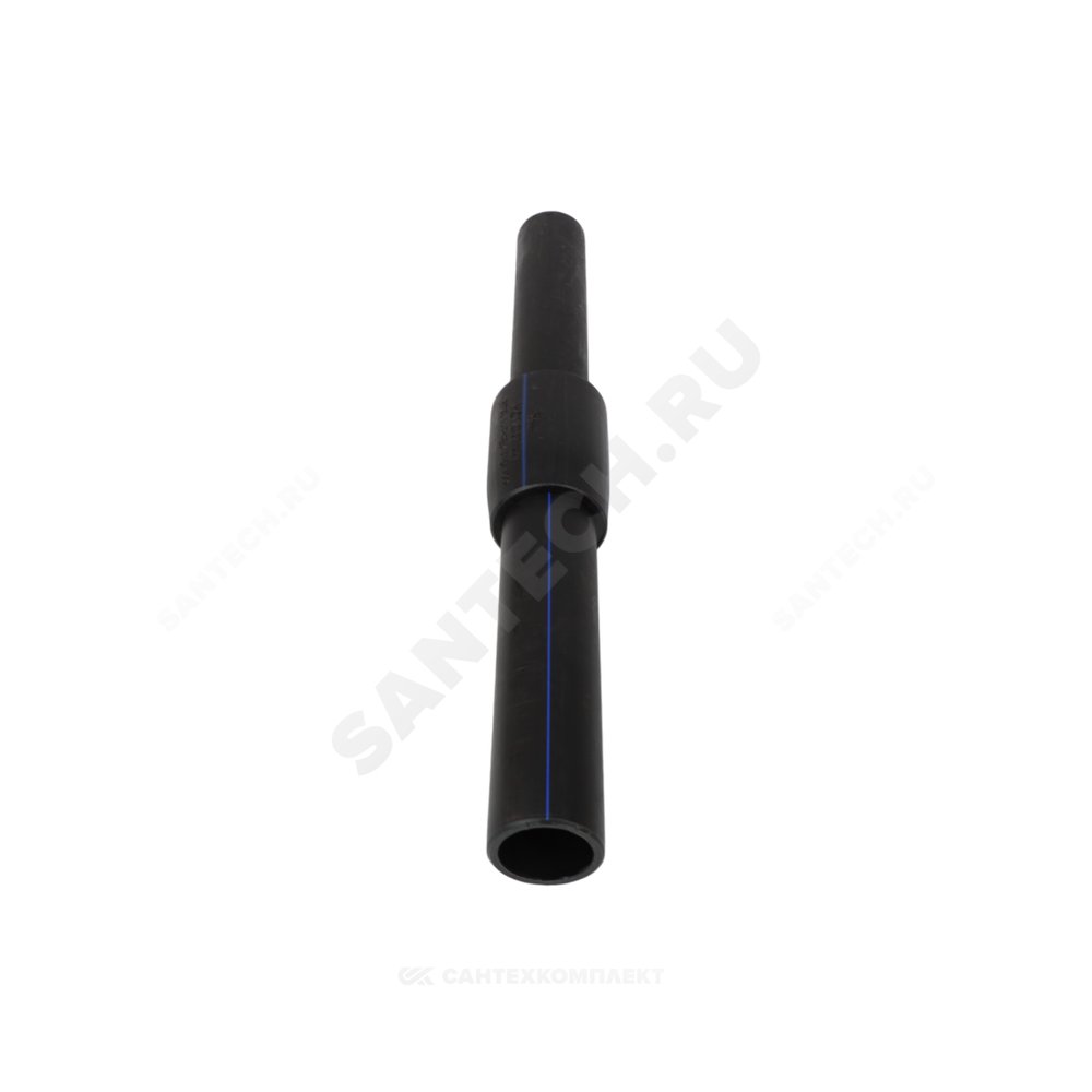 Переход ПЭ100-сталь неразъемный Дн 50х40 Ру16 SDR11