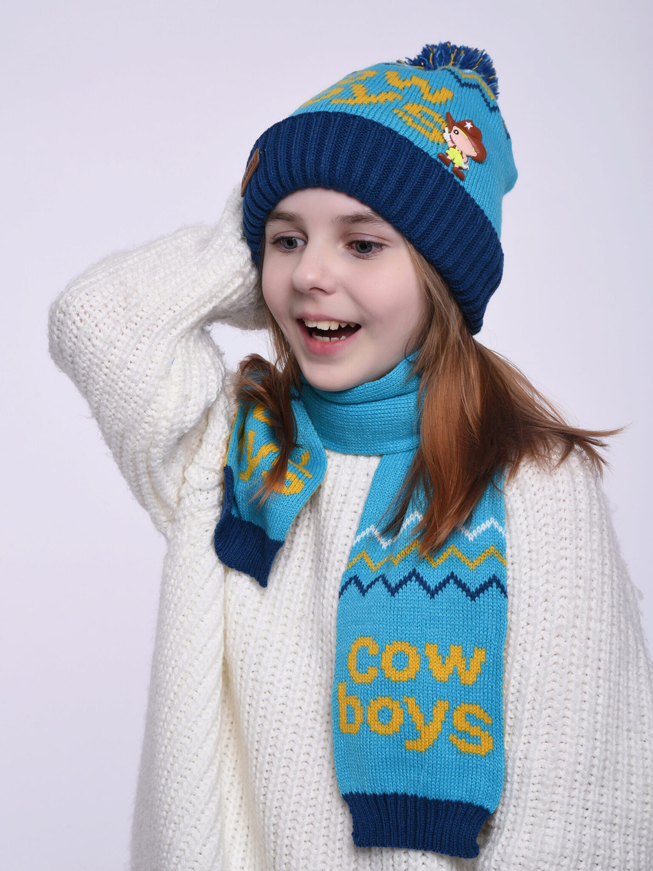Комплект детский (Шапка+Шарф)