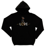 Толстовка "Цвергпинчер- колючая любовь"