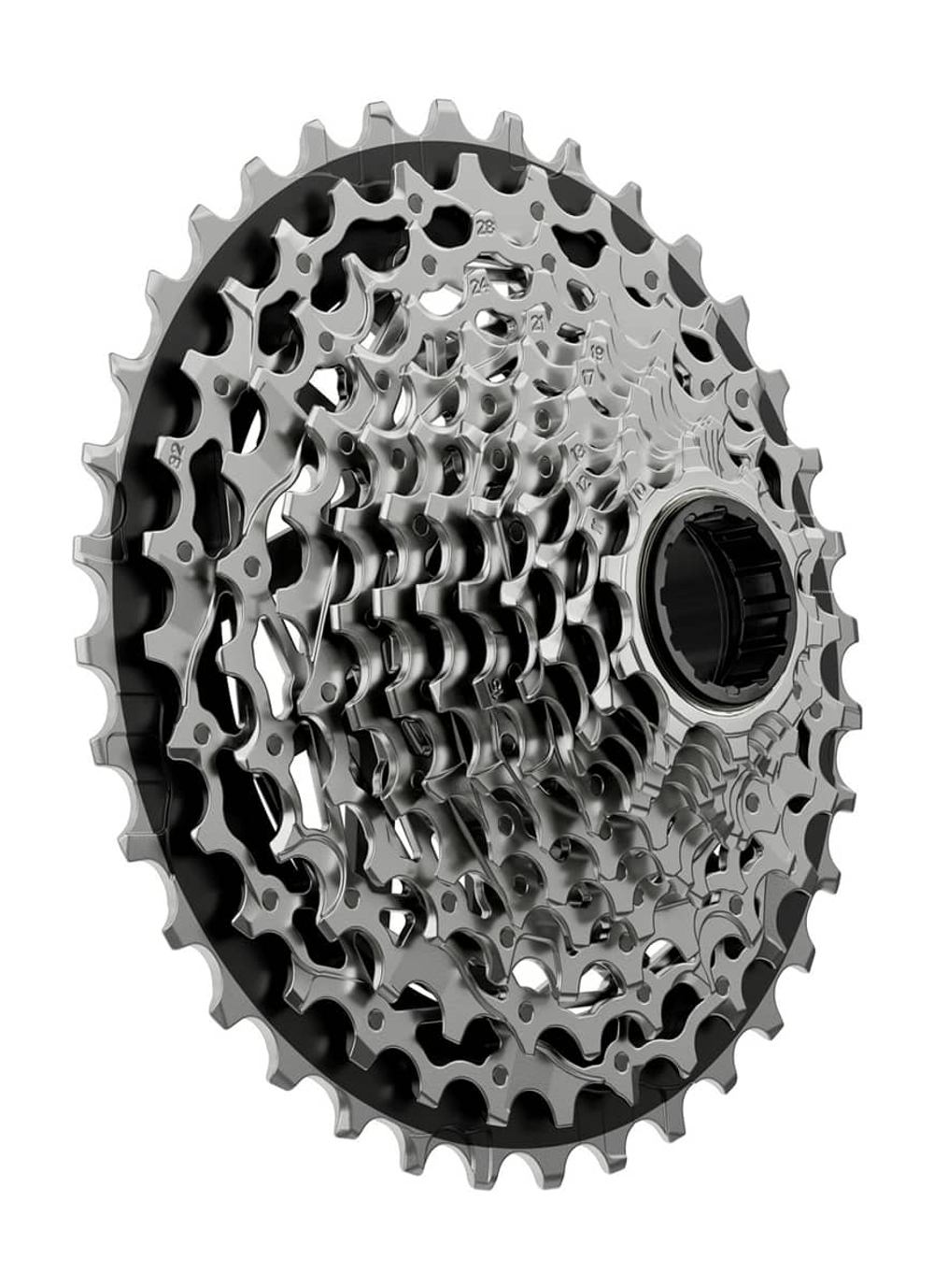 Кассета SRAM FORCE XG-1270, 12 speed (12 скоростей), E1, Silver (серебряный)