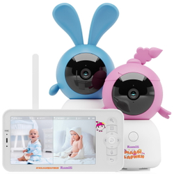 Видеоняня Ramili Baby RV100X2NUSHAKROSH Нюша и Крошик, Малышарики, с креплениями