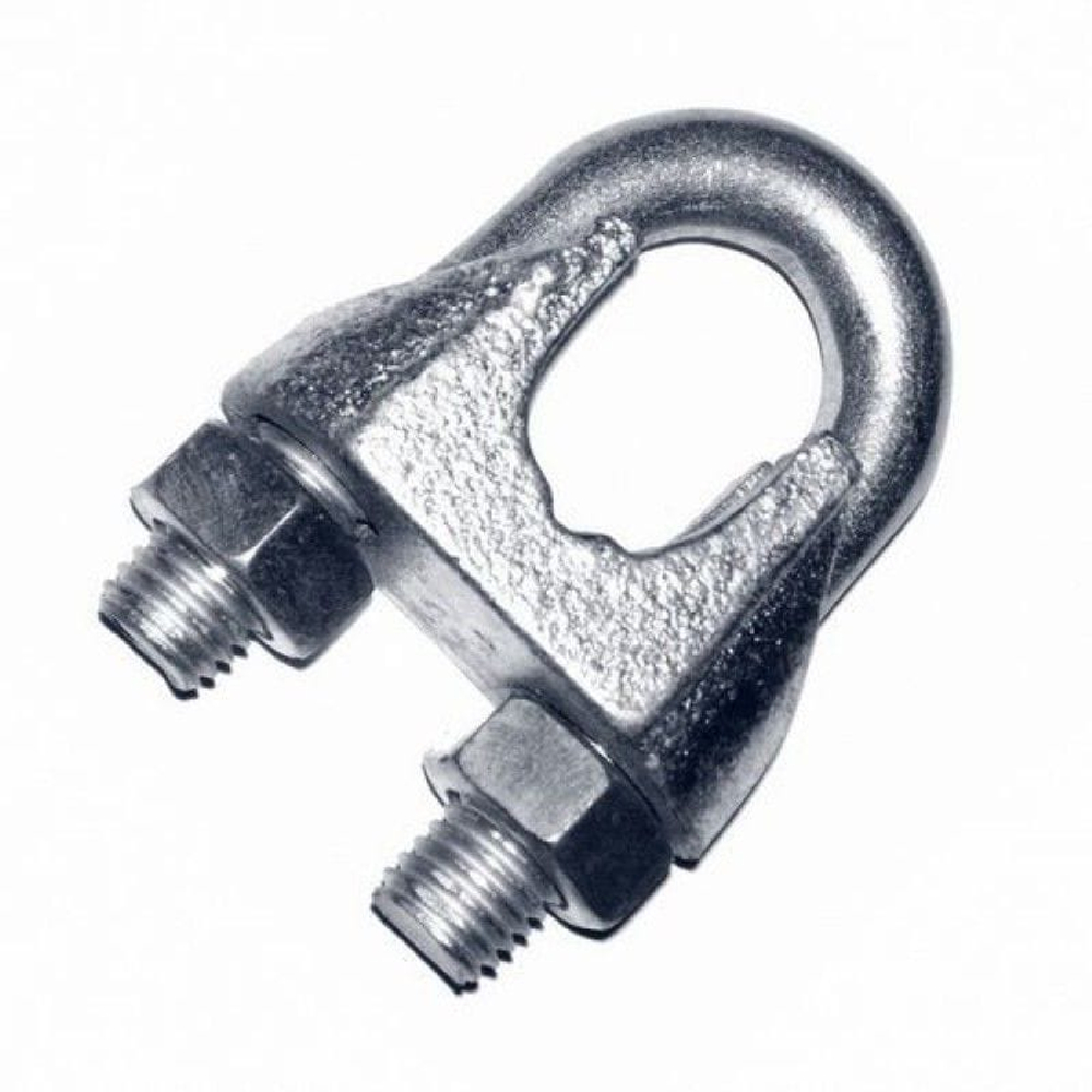 Зажим для стальных канатов 8 цинк (50шт/уп)