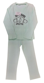 Пижама для мальчиков BR3-002 р.30 мятн.скейт (Boru)