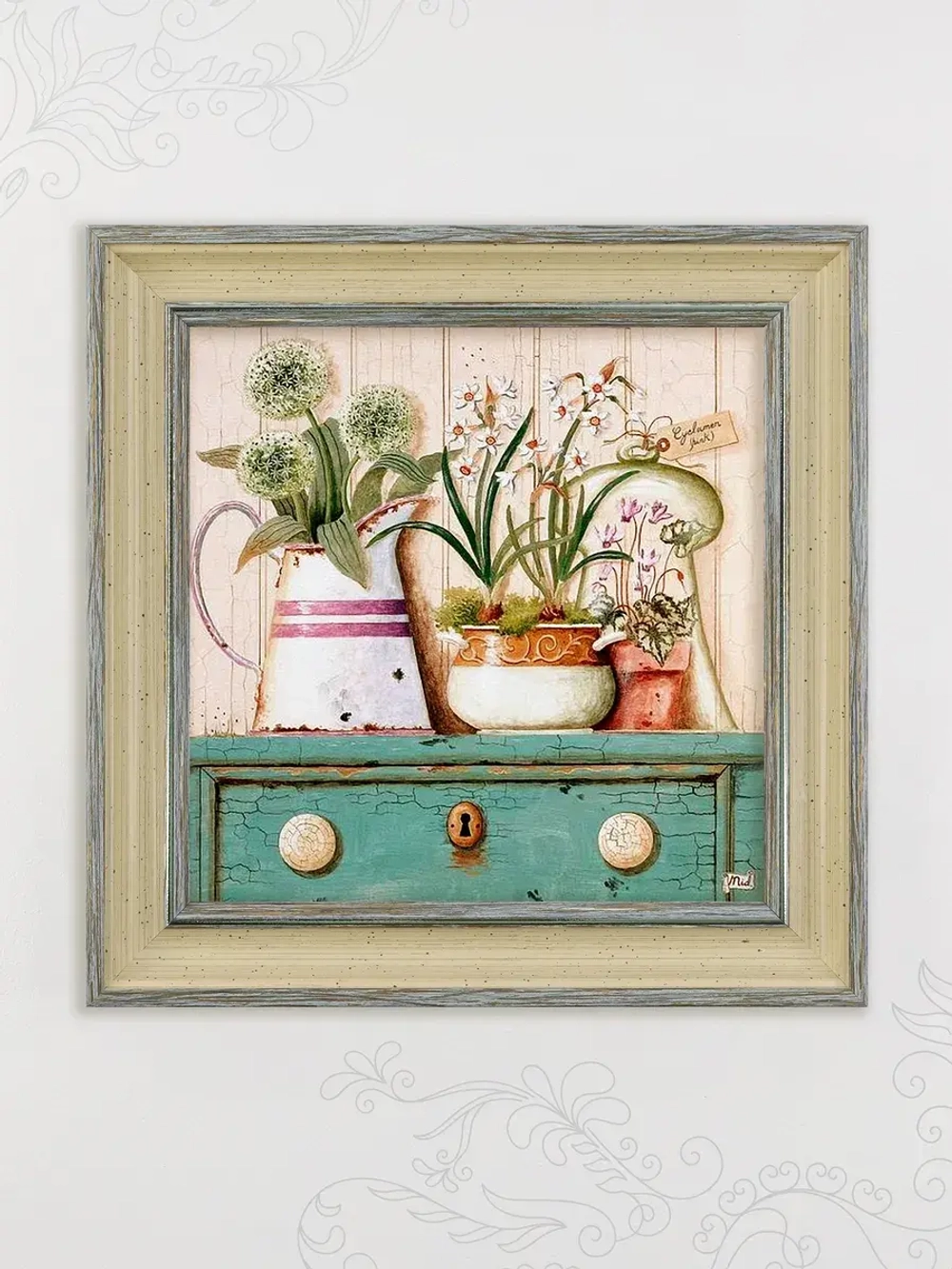 Картина настенная интерьерная на холсте в раме