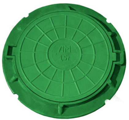 Люк полимерпесчаный тип Лм (A15) с номинальной нагрузкой 1,5 тонны