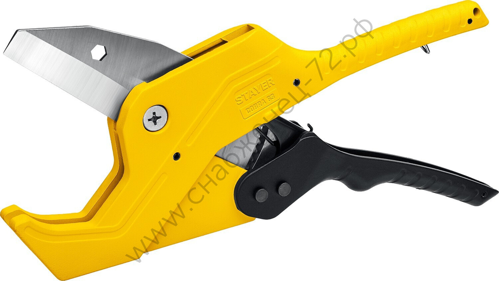 STAYER COBRA-63 до 63 мм, Автоматический труборез по металлопластиковым и пластиковым трубам (23375-63)