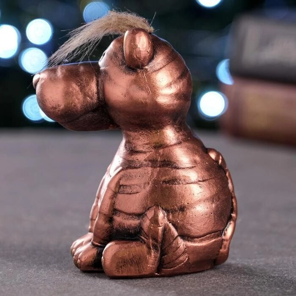 Фигура "Тигра" бронза, 7х11х7 см
