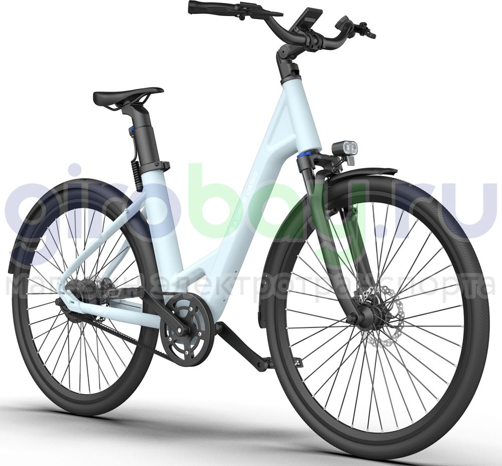 Электровелосипед ADO A28 AIR (36V/9,6Ah) - Синий фото №2