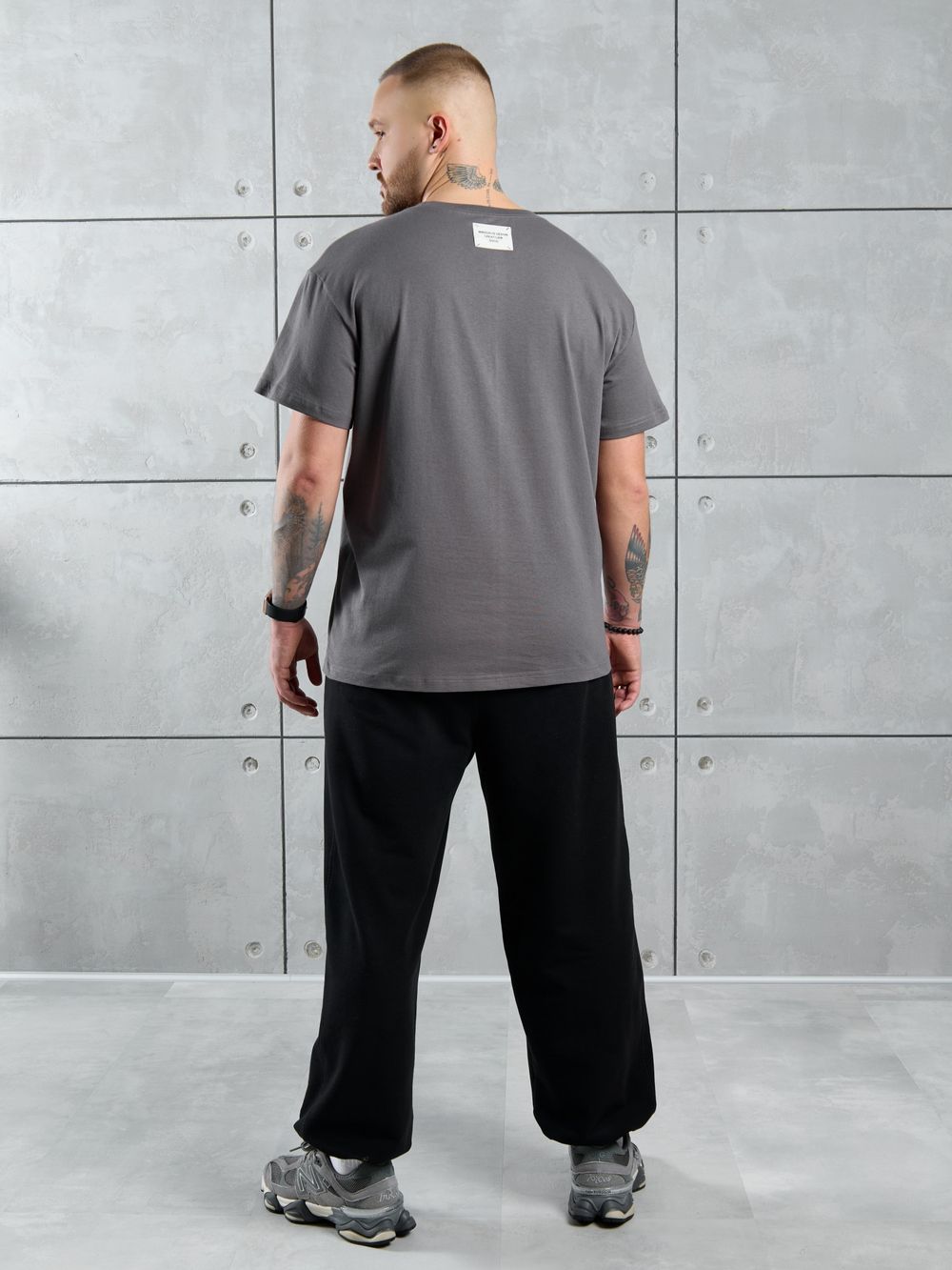 Фуфайка (футболка) мужская Джек-1 Виотекс ГРАФИТОВЫЙ