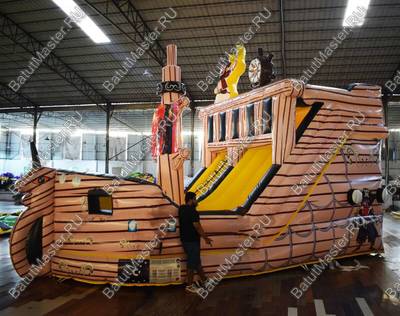 Коммерческий надувной батут-корабль "Атлантис - 2", 10*5*5 м