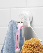 Крючок для душа настенный flex, белый