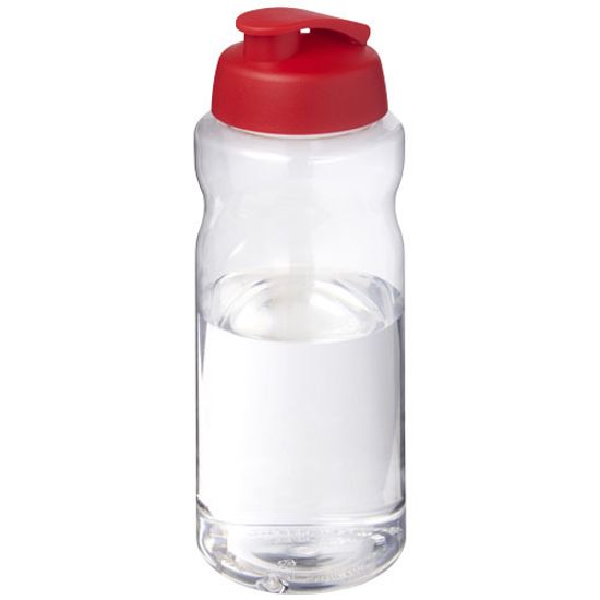 Спортивная бутылка H2O Active® Big Base объемом 1 л с откидывающейся крышкой