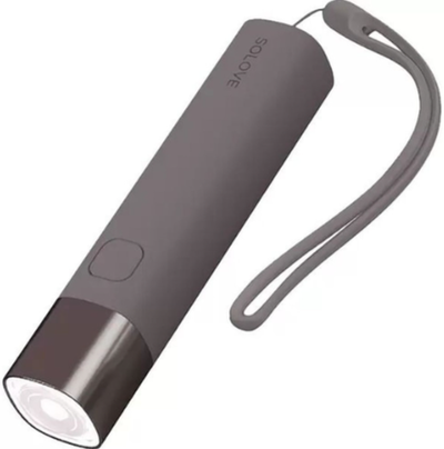Портативный фонарик SOLOVE X3s Portable Flashlight Power Bank Коричневый, Type-C (X3s)