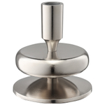 Подсвечник stone, 13 см, серебристый