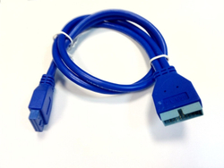 20pin кабель внутренний 50 см удлинитель (m-f)