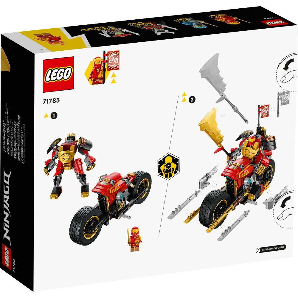 LEGO Ninjago — Механический гонщик Кай EVO 71783
