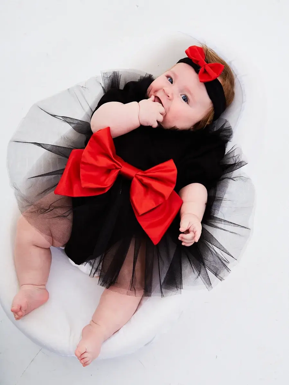 Платье-боди для новорожденной