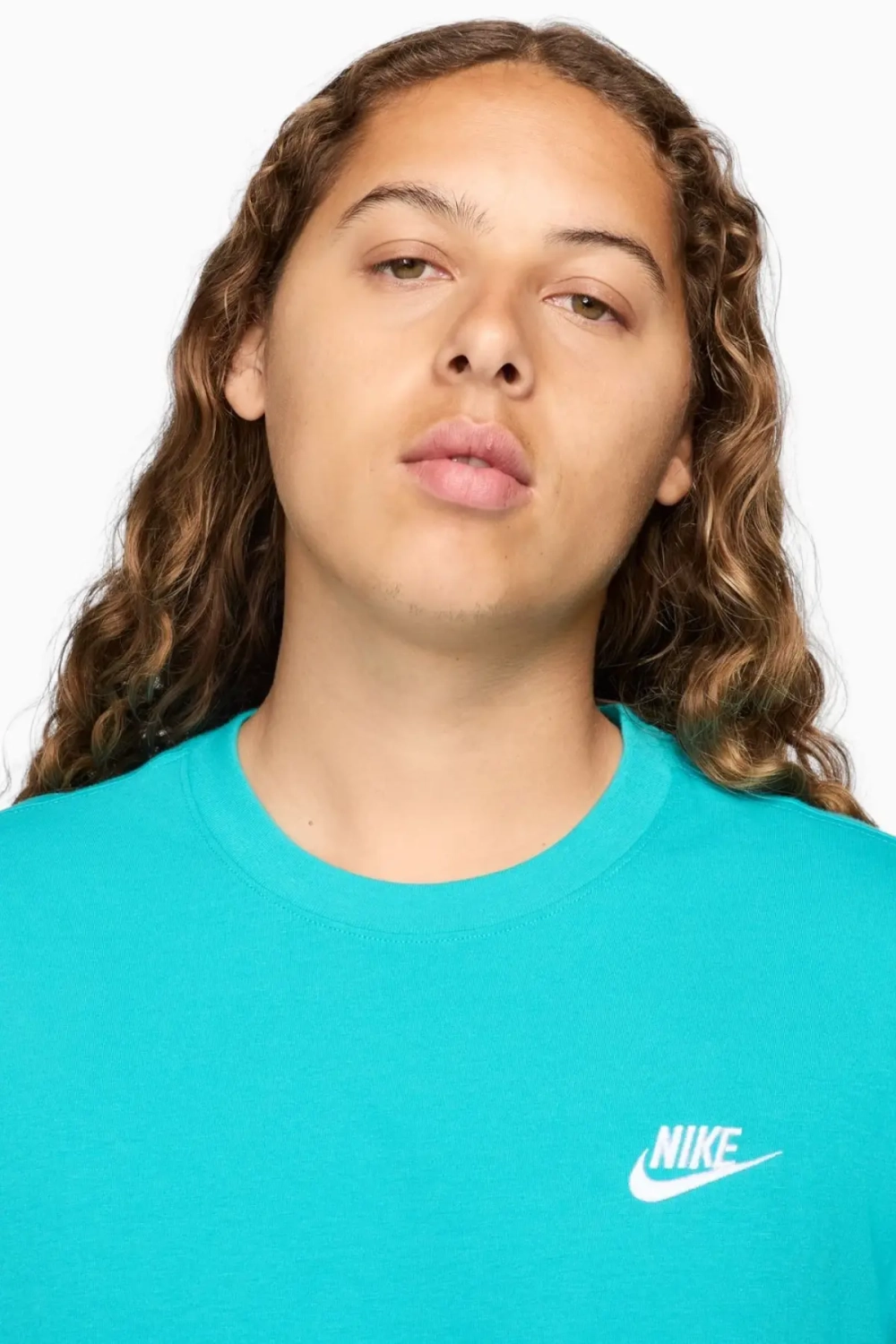 Футболка Nike Sportswear Club - голубой