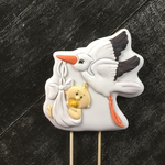 Аист с ребенком №3