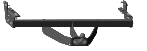 Фаркоп WESO 3335-F ТСУ на Jac T9 2020-