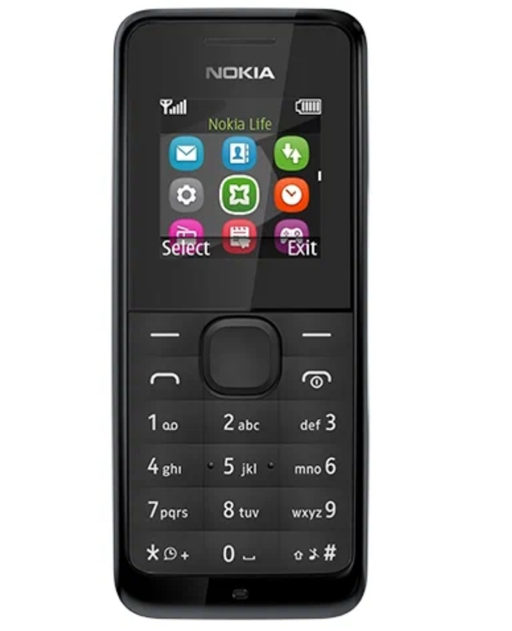 Мобильный телефон Nokia 1050/105 (черный)