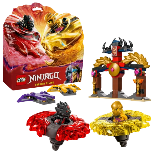 Конструктор LEGO Ninjago 71826 Дракон Кружитсу: боевой набор