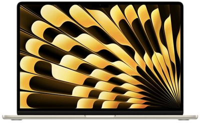 Ноутбук Apple MacBook Air 15" 2026 1Тб Сияющая звезда (MDVF4) (M5, 10-ядер CPU/10-ядер GPU, 24Гб, 1Тб SSD)
