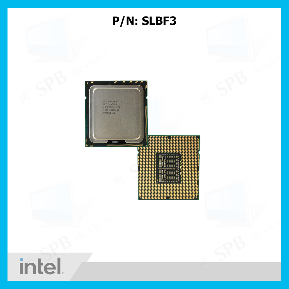 Процессор Intel Xeon X5570 Gainestown (2933MHz, LGA1366, L3 8192Kb), SLBF3, oem