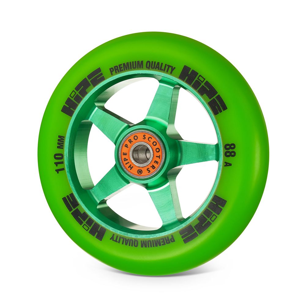 Колесо HIPE H09 110мм зеленый