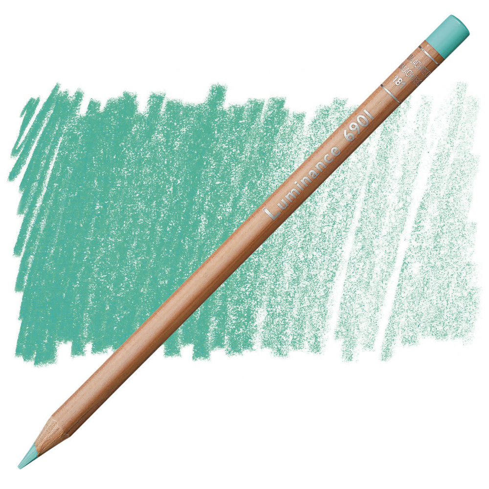 Caran d'Ache Luminance 6901. 181 Light Malachite Green