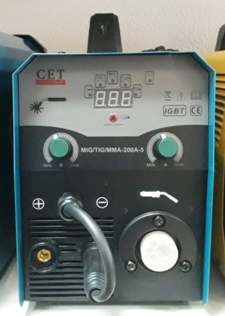 Сварочный полуавтомат CET MIG/TIG/MMA 200А-5