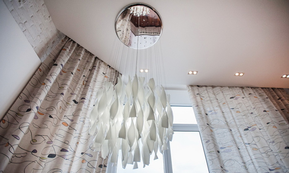 Pendant design lamp  AURA by AXO LIGHT/2 D 60 cm (Clear)