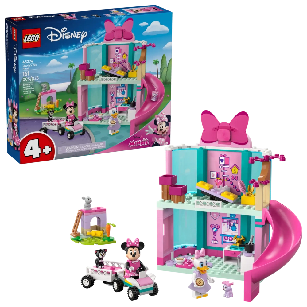 Конструктор LEGO Disney 43274 Отель для домашних животных Минни