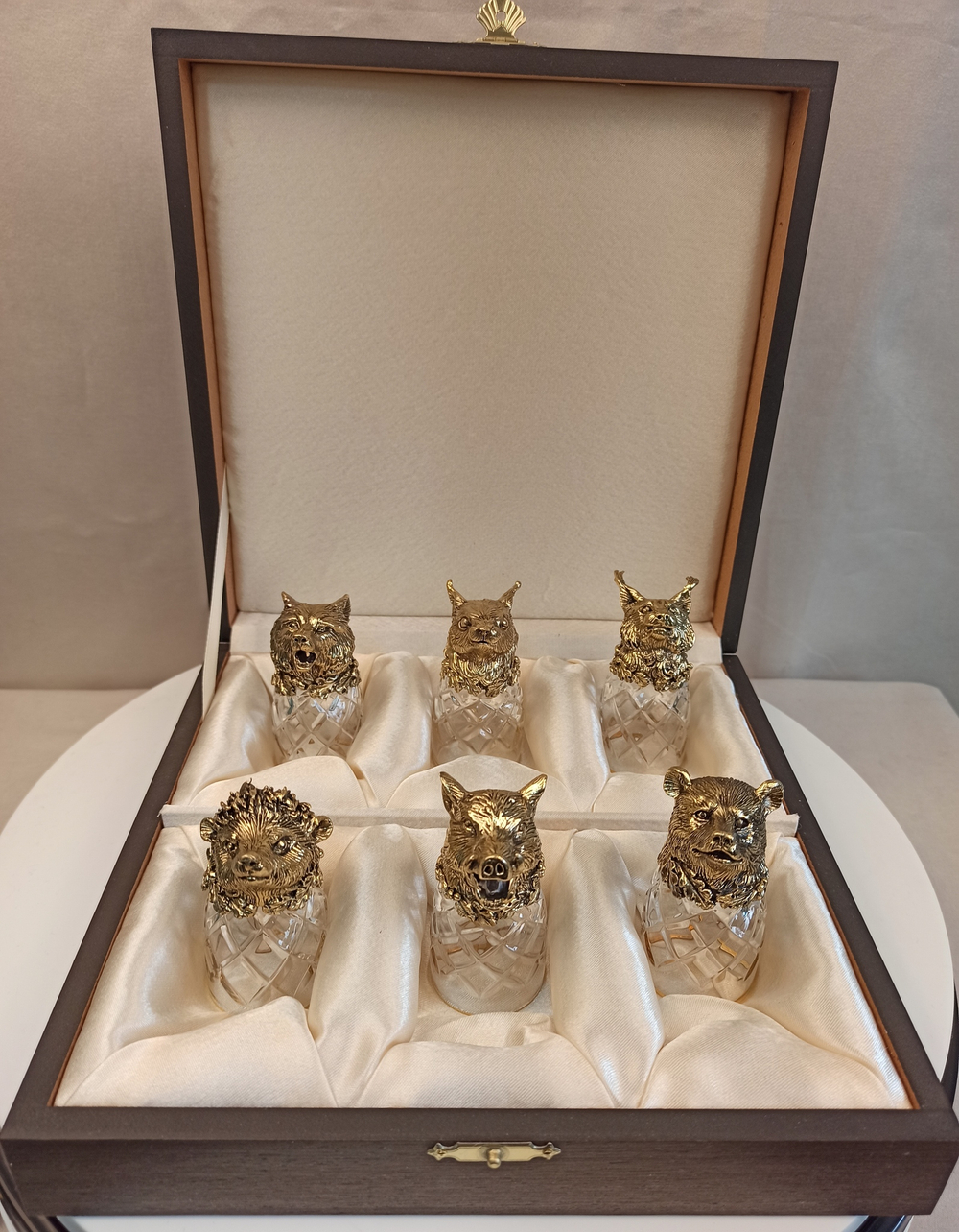 Стопки-перевертыши "Звери" №13, в наборе 6 шт.