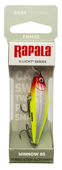 Воблер RAPALA X-Light Minnow 05 /CLN