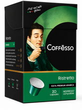 Кофе в капсулах Nespresso Coffesso Ristretto 20 шт x 4 уп