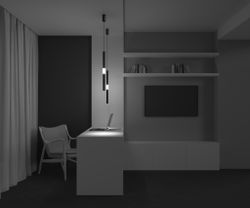 Светильник подвесной светодиодный Maytoni Jelly P105PL-12W3K-B