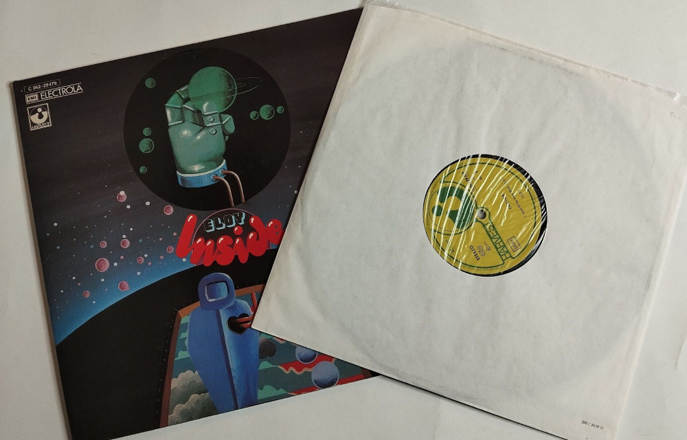 Винтажная виниловая пластинка LP Eloy Inside (Germany 1973)