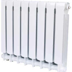 RIFAR BASE VENTIL 500 BVR  8 секций радиатор биметаллический нижнее правое подключение